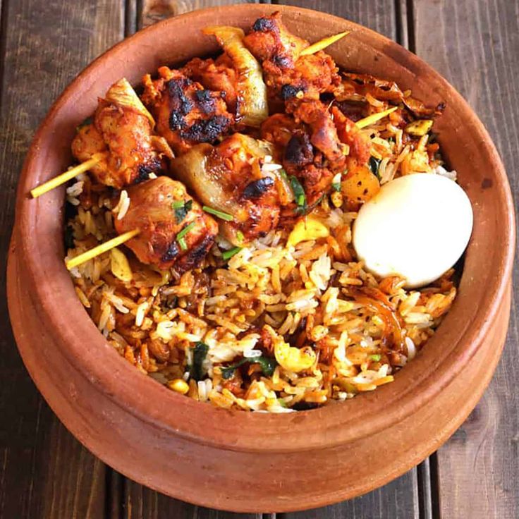 Malai Boti Biryani